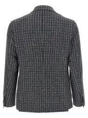 [Tagliatore] Tagliatore-Tweed Blazer Marrone-Uomo 50IT