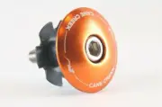 NEW Cane Creek 1 1/8" Headset Top Cap, Bolt, and Star Nut 1 1/8" ORANGE MANGO