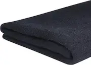 12" x 39" Wool Felt Fabric, Pure Merino Felt Fabric for Sewing DIY Wool Felt Craft Needle Felting Wet Felting Handmade Home Liners Weaving Black