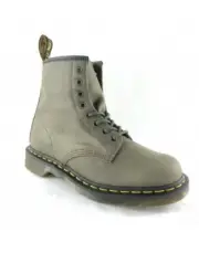 Dr Martens Olive Combat Boots 24540 GV12T Men's 8 Ladies 9