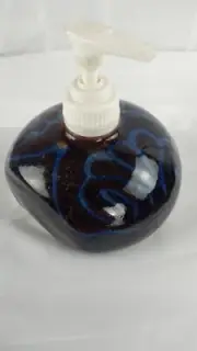 SIGNED "BLAISDELL" STUDIO ART STONEWARE FROM BLAISDELL POTTERY SOAP DISPENSER