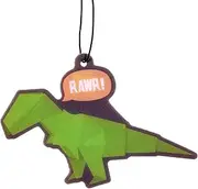 1 Lime Fragranced Air Freshener Funky Dinosaur Design