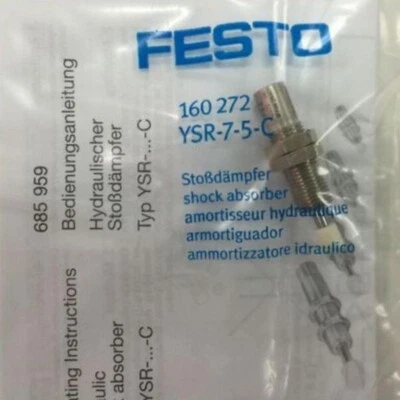 FESTO Hydraulic Buffer YSR-7-5-C 160272 New In Bag