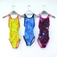 在飛比找樂天市場購物網優惠-MIZUNO SWIM EXER SUITS 女童泳衣 連身