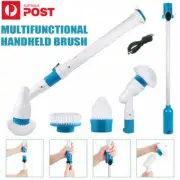 Turbo Spin Scrub Mop Bath Cleaning Brush High Floor Scrubber Hurricane Home Mel