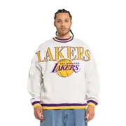 Mitchell & Ness Lakers Shooting Crew Sweatshirt