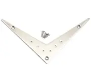 FVT-SM-C Chrome Small 6-string Vee Flying V Style Electric Guitar Tailpiece