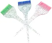 Healeved 9 Pcs Hair Coloring Brush Key Hairstylist Dye Hairdressing Tint Salon Hair Highlighting Hair Salon Supply