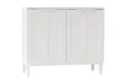 Stanley Modern Classic Small Buffet Unit Sideboard Cupboard W/ 2-Doors - White