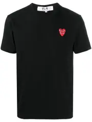 [Comme Des GarÇOns Play] Comme Des GarÇOns Play-T-Shirt Multi Heart In Cotone-Uomo S