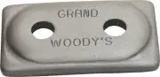 Woody's Grand Master Two-Hole Double Grand Digger Support Plates ADG-3775-48