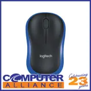 Logitech M185 Wireless Mouse BLUE PN 910-002502