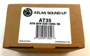 Atlas Sound LP AT35 Wall Mount Attenuator Volume Control ATN 35W 3DB 1GNG SS