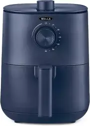 BELLA 2 qt Manual Air Fryer Oven and 5-in-1 Multicooker with Removable Nonstick
