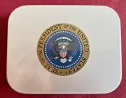 WHITMAN'S CANDY BOX WITH PRESIDENTIAL SEAL ON IT / STILL IN ORIGINAL PLASTIC