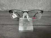 New Balance Half Rim Eyeglasses Frames NB497 51-1 Gun 51-18-140 Stainless Steel