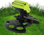 Outdoor Sprinkler - Grass Sprinkler for Lawn,Automatic Watering Device with Oscillating Nozzles Irrigation System for Greenhouses Backyard Farms Trees Balconies Patios Driveways Shrubs