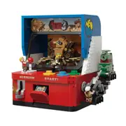 1290pc MetalSlug Plastic Arcade Machine Building Toy Set 24x24cm 6y+