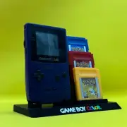 Gameboy Color Game and Console Display Stand Accessory Multi Colour