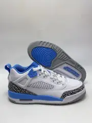Nike Jordan Spizike Low (GS) White University Blue (FQ3950 141) Size 6.5Y
