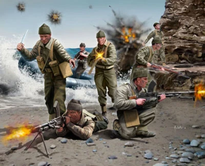 Revell #02530 1/76 British Commandos WWII