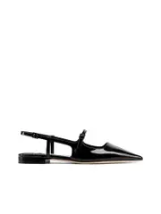 Jimmy Choo Flat Patent Slingback Shoes