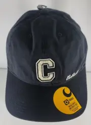 Carhartt Force Canvas Black Ballcap C Logo Dad Hat Hook & Loop Strapback OSFA