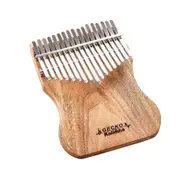 GECKO Kalimba 17 Keys Camphor Wood with Instruction and Tune Hammer