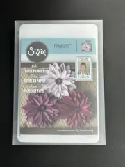 Sizzix Framelits Large Dahlia Dalia 4 Die Set 562401 David Tutera Paper Flowers