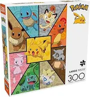 Buffalo Games - Pokemon - Kanto Companions - 300 Large Piece Jigsaw Puzzle for Adults Challenging Puzzle Perfect for Game Nights - Finished Size 21.25 x 15.00