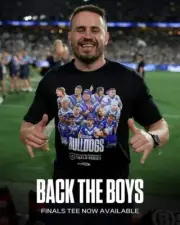 Canterbury Bulldogs NRL 2024 Classic Finals Series Shirt Sizes S-5XL!