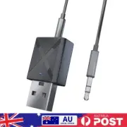 USB interface Bluetooth-compatible 5.0 receiving transmitter 2-in-1 for car and