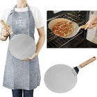Pizza Paddle, 10-inch Stainless Steel , Quality Pizza Spatula for Oven AR