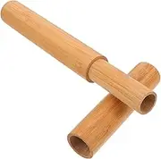 HONMEET Bamboo Cylindrical Storage Tube: Document Holder Poster Mailing Tube For Certificates And Paintings Packing And Transport