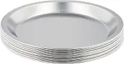 AG 92901 18-0 Stainless Steel Pie Plate, No.1, Set of 10