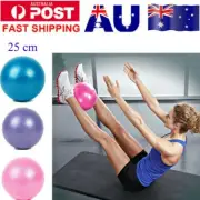 25cm Mini Yoga Ball Pilates Fitness Exercise Stability Ball WoTKn Lady Gym HoUL