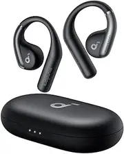 Soundcore by Anker, AeroFit Open-Ear Headphones, Snug Fit, Ergonomic Ear Hook, Balanced Sound, IPX7 Waterproof, 42H Playtime, Bluetooth 5.3, App Control, Clear Calls, Wireless Earbuds (Dynamic Black)