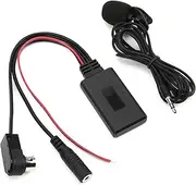 POCREATION Stable Data Transmission, Bluetooth 5.0 AUX Cable Adapter with Microphone Handsfree Fit for Alpine CDA 9857 CDA 9886 CDA 117