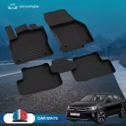 Floor Mats Liner for Volkswagen Taigo 2022-2025 Rubber All-Weather Protection