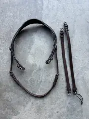 COB CROWN PIECE for Total Saddle Fit Better Bridle (Brown) + Spare Straps