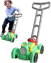Kids Lawn Mower Bubble Machine - Outdoor Backyard Toys with Light and Sound | Outdoor Backyard Toys, Atmosphere Maker Automatic Bubble Maker Wedding Favors Puchen