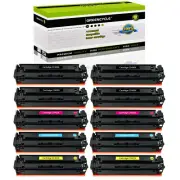 10 Set Color BCYM CF400X Toner fits for HP 201X LaserJet Pro M252dn MFP Printer