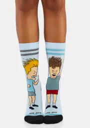 [Stance] Beavis And Butthead Settle Down Crew Socks