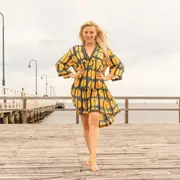 Women's Midi Dress, Midi Dress, Mini Dress, Floral Midi Dress, Vintage 90's Midi, Linen Clothing, Bridesmaid Gift, Birthday! - CD10