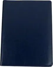NAMOARLY 4 Portfolio Folder Document Organizer Box Pu Leather Business Cards Holder