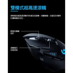 【Logitech 羅技】G502 LIGHTSPEED 無線遊戲滑鼠 粉色 現貨 廠商直送