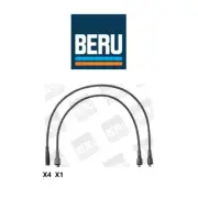 Ignition Cable Kit For Fiat Panda - Lancia Prisma - Delta Beru For 7552294