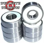 Set of 8 BULLSEYE Abec 9 Skateboard Bearings FREE SHIP