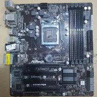 在飛比找蝦皮購物優惠-ASRock 華擎 B85M Pro4 高階全固態電容主機板