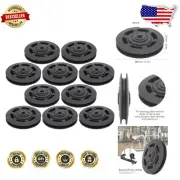 Durable & Waterproof 95mm Pulley Wheel Set for Home Gym and Garage Systems
